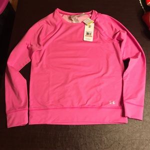 Under Armour Women’s Pink Sweatshirt (NWT!)
